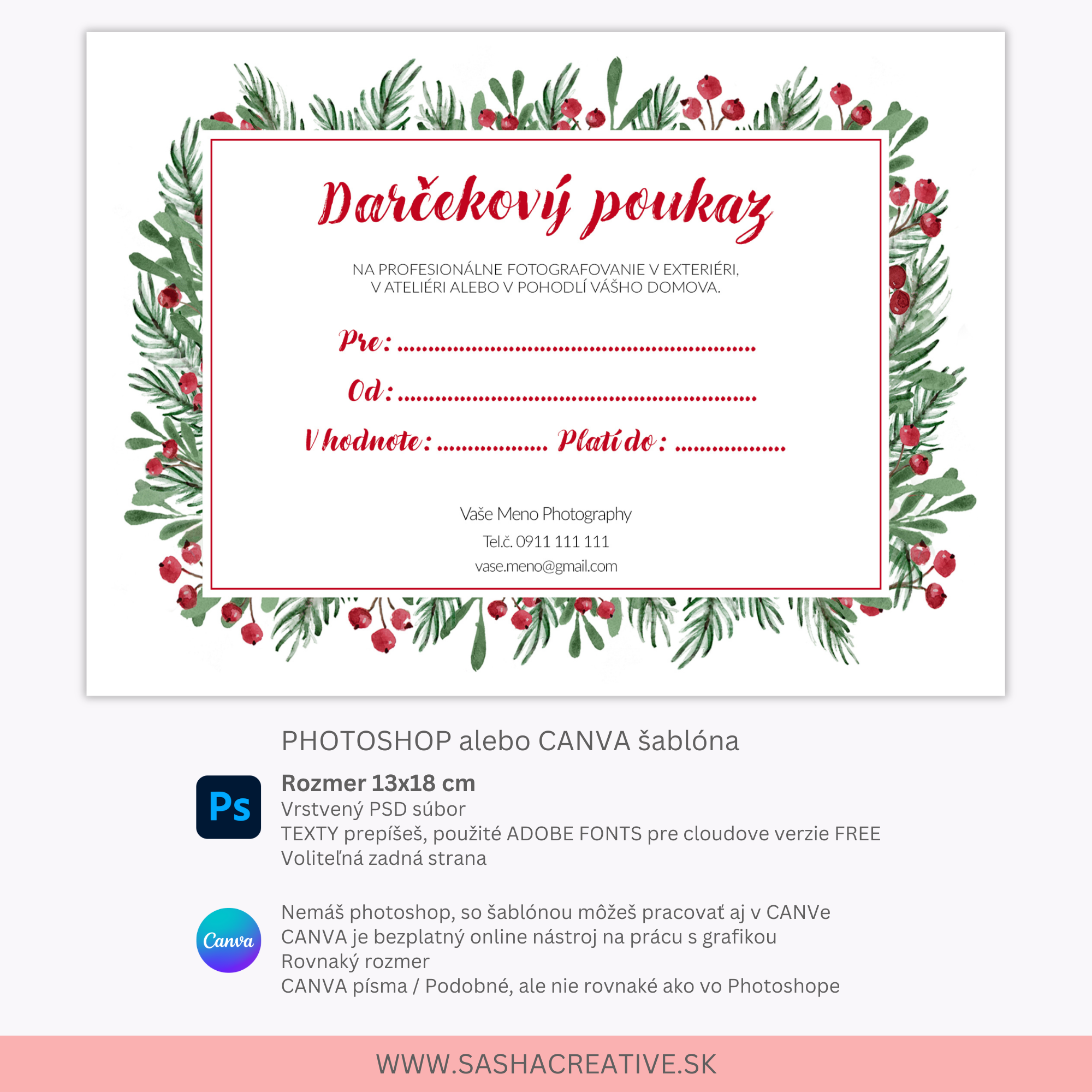 Darčekový poukaz 2