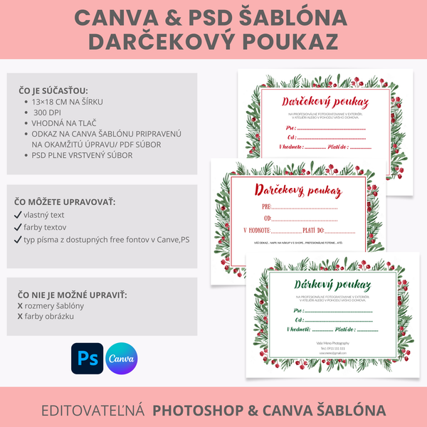 Darčekový poukaz 2