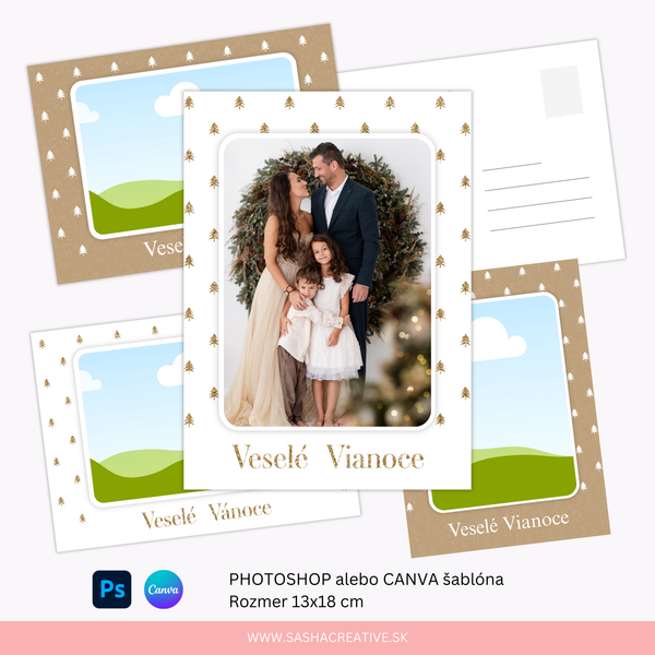 Vianočný fotorámik | Simple