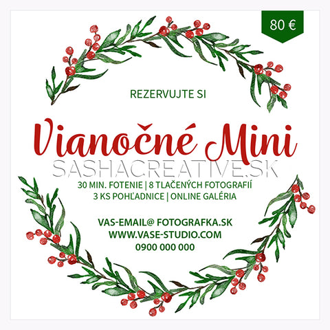 Minifotenie | Vianočné