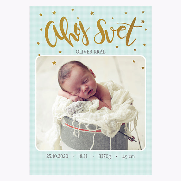 novorodenecká kartička