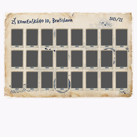 Tablo 90x60 cm | Vintage
